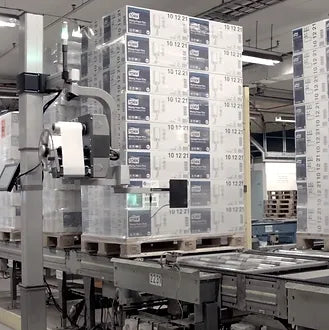 FlexWipe Pallet Labelling System