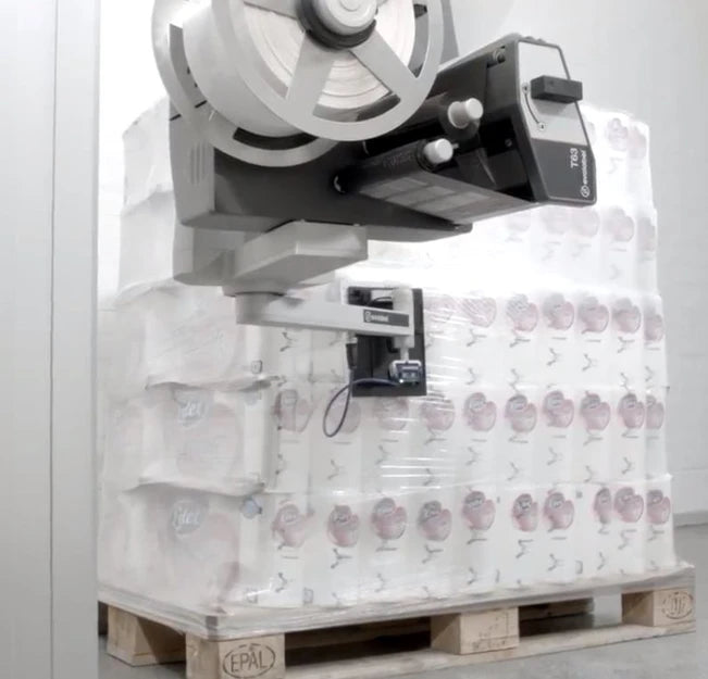 FlexWipe Pallet Labelling System